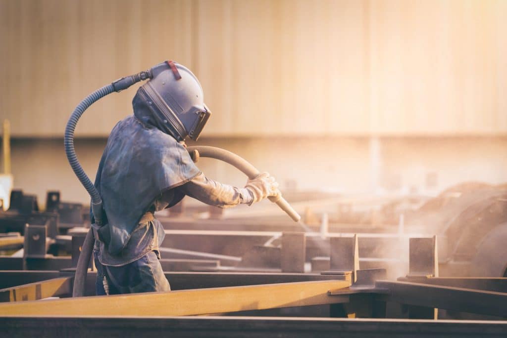 sandblasting professional