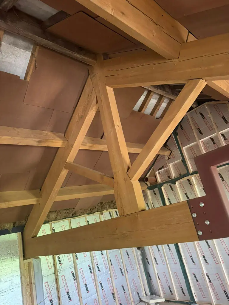 Oak Beams After - Grassington